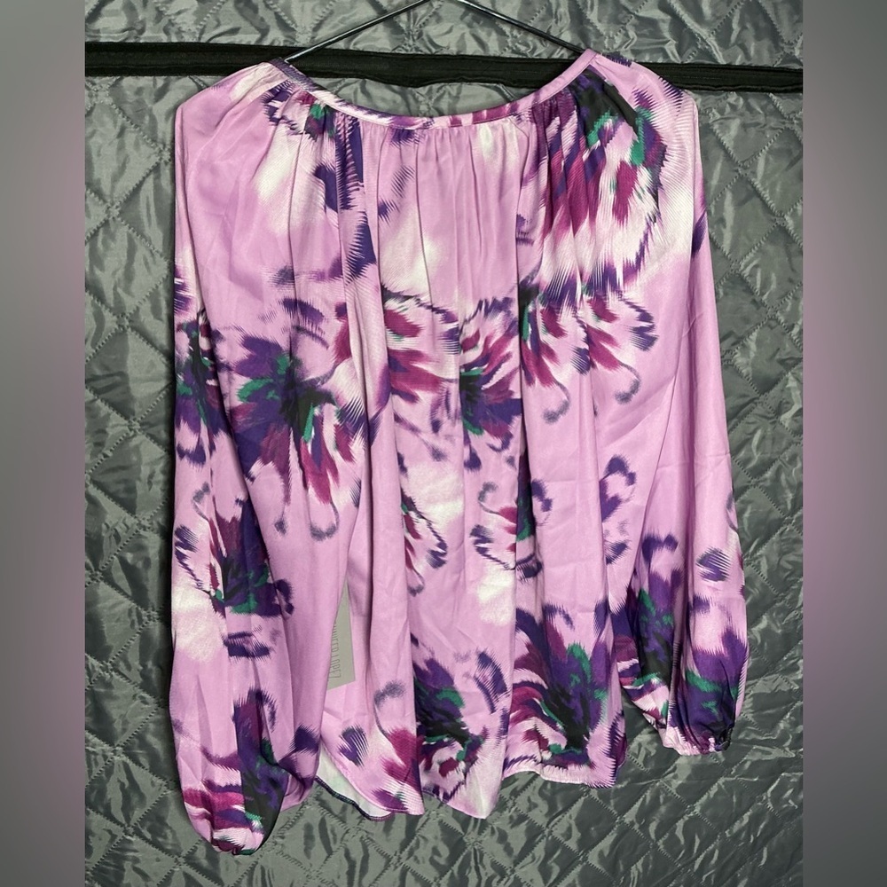 🌸 Blouse Floral Jennifer Lopez (JL) - style Boho Chic - Picture 9 of 11